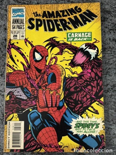 C&oacute;mics: THE AMAZING SPIDERMAN VOL 1 ANNUAL 28 (1994). ORIGINAL MARVEL. EXCELENTE ESTADO