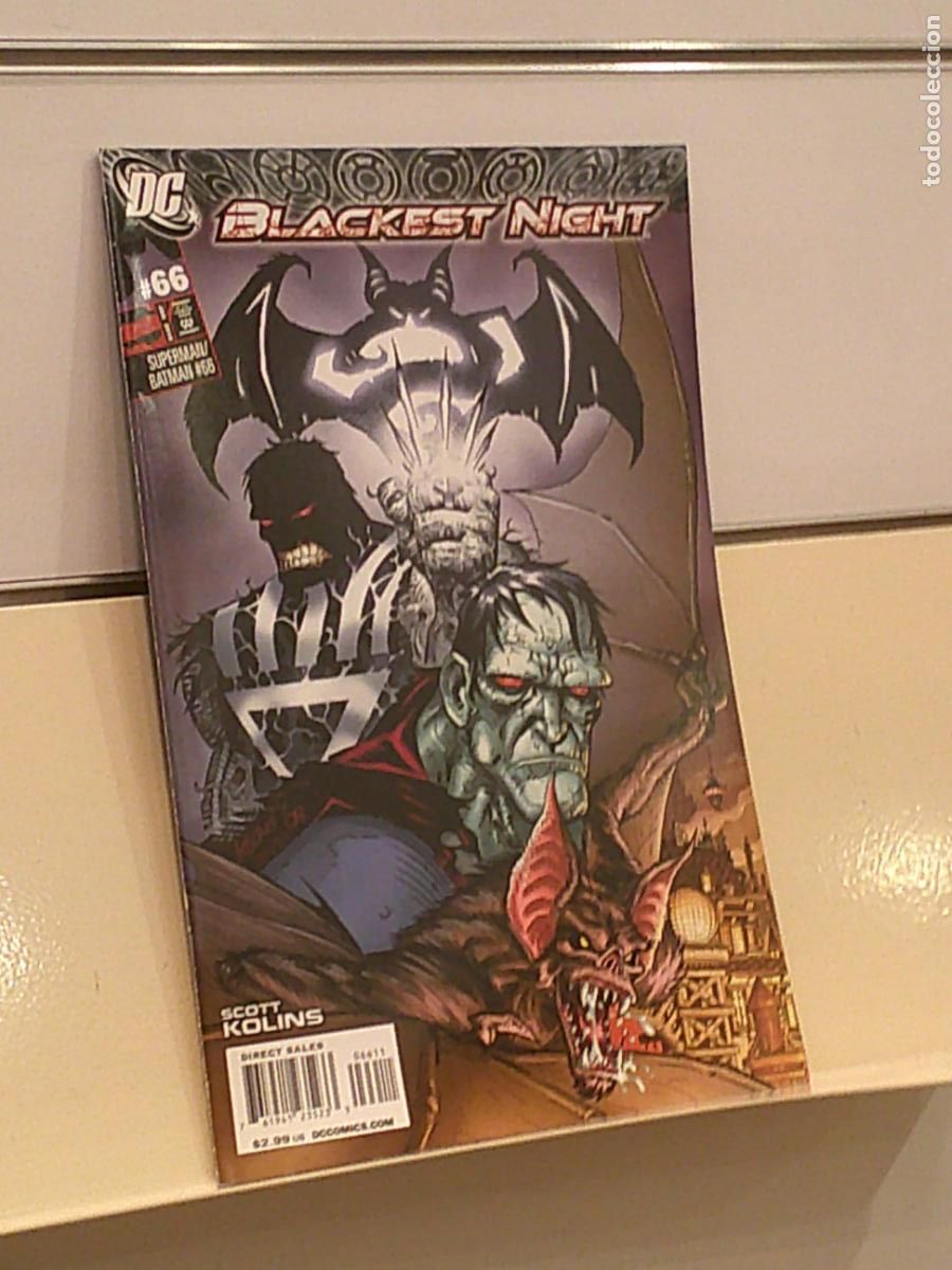 C&oacute;mics: BLACKEST NIGHT 66 JANUARY 2010 - DC EN INGLES