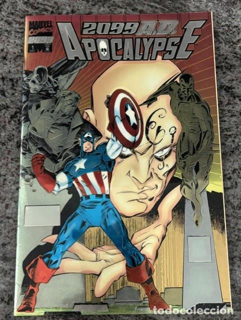 C&oacute;mics: 2099 AD APOCALYPSE N&ordm; 1 (DICIEMBRE 1995). ORIGINAL MARVEL. NUEVO. PORTADA DOBLE CROMADA