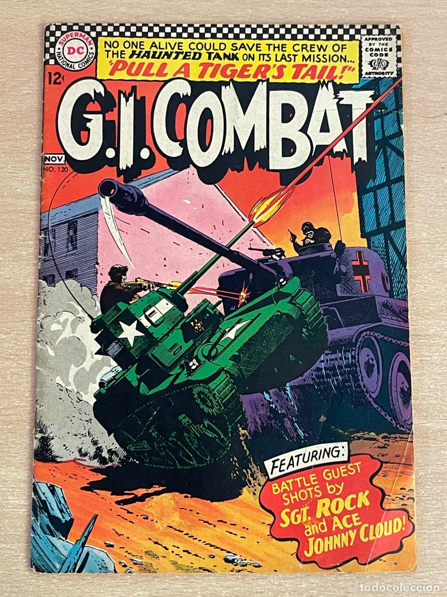 C&oacute;mics: Comic americano G.I. COMBAT Superman DC National Comics N&ordm; 120 Oct-Nov 1966 gi joe combat original