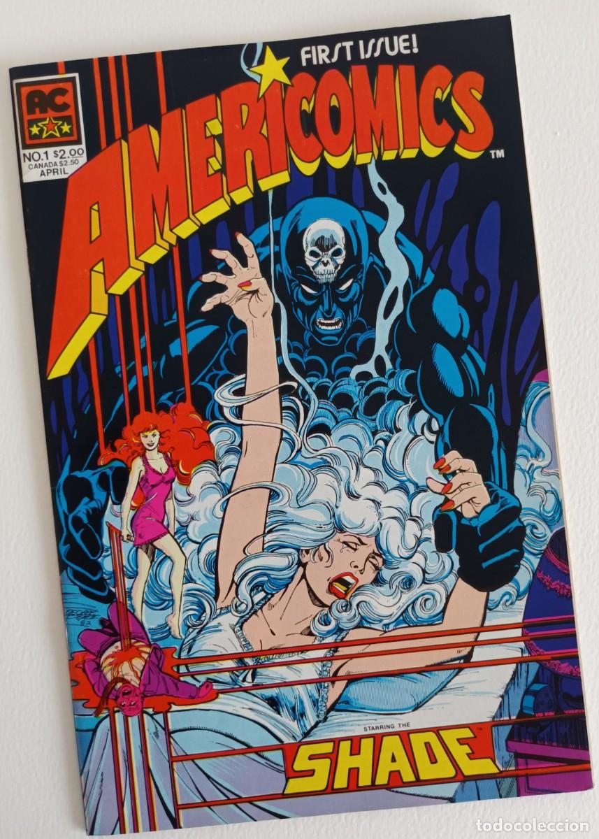 C&oacute;mics: Americomics, n. 1 USA, portada de George Perez