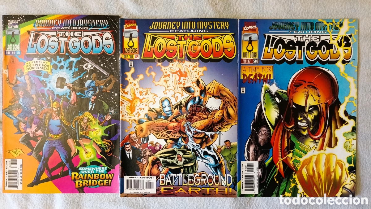 C&oacute;mics: Journey into Mystery 3 n&uacute;meros, Marvel