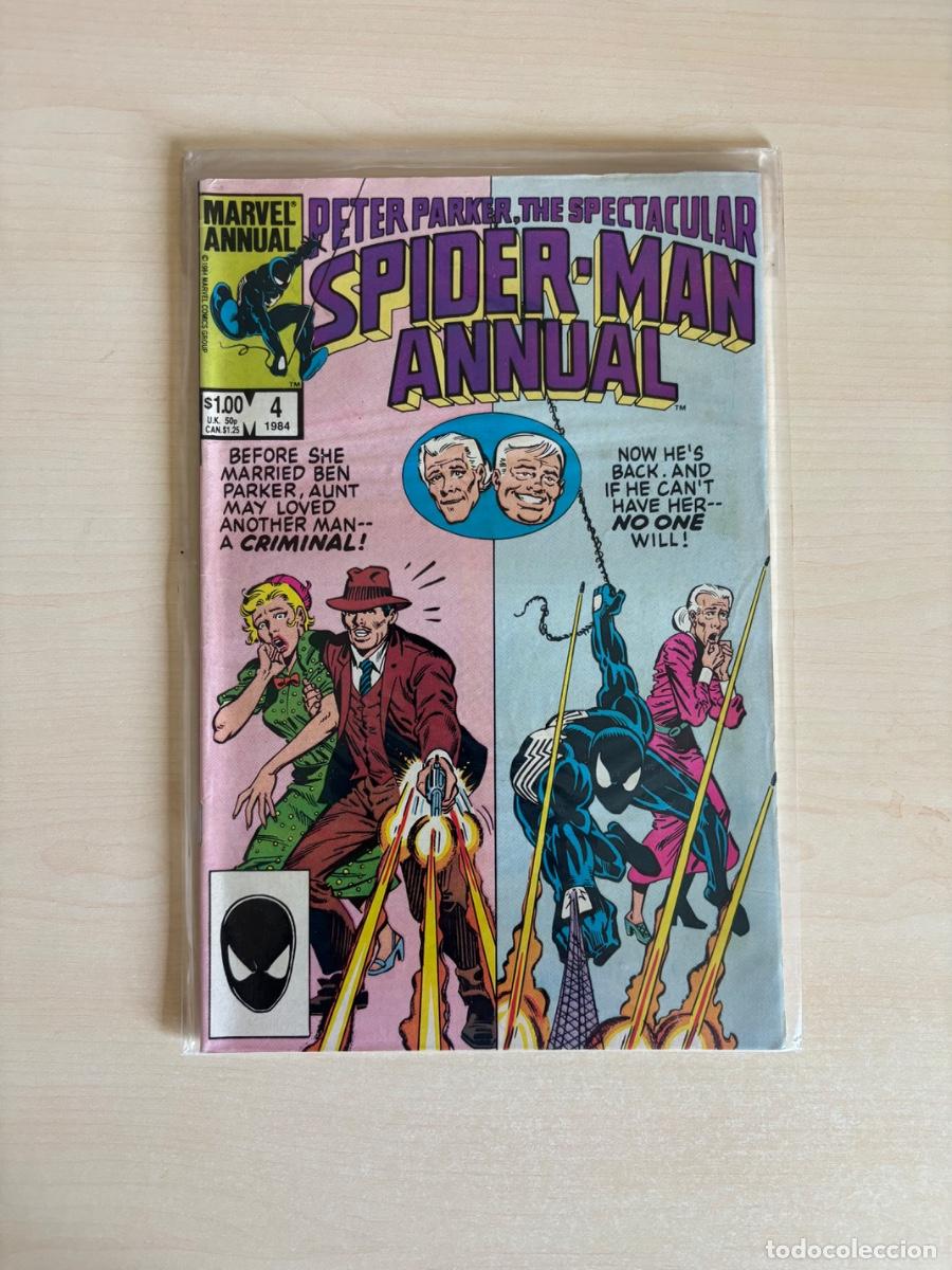 C&oacute;mics: Peter Parker, The Spectacular Spider-Man Annual #4 (Marvel Comics USA, 1984)