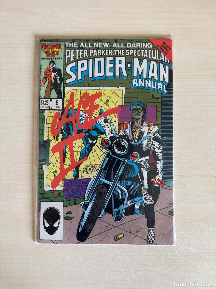C&oacute;mics: Peter Parker, The Spectacular Spider-Man Annual #6 (Marvel Comics USA, 1986)