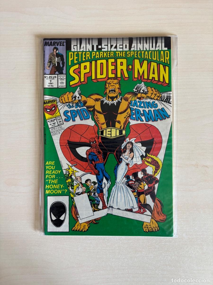 C&oacute;mics: Peter Parker, The Spectacular Spider-Man Annual #7 (Marvel Comics USA, 1987)