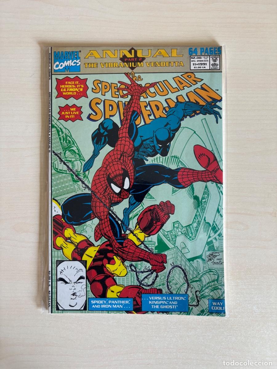 C&oacute;mics: Peter Parker, The Spectacular Spider-Man Annual #11 (Marvel Comics USA, 1991)