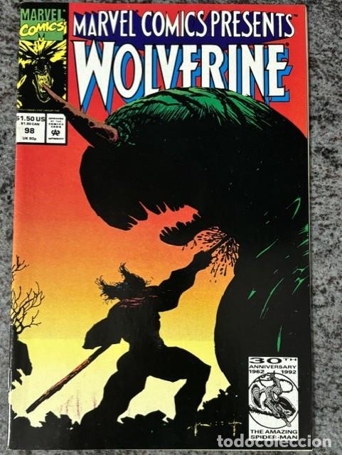 C&oacute;mics: MARVEL COMICS PRESENTS N&ordm; 98 (1992) FLIP BOOK . PORTADA DOBLE SAM KEITH. MUY BUEN ESTADO