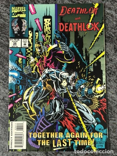 C&oacute;mics: DEATHLOK N&ordm; 34 (ABRIL 1994). ORIGINAL MARVEL. NUEVO. ULTIMO DE LA COLECCION