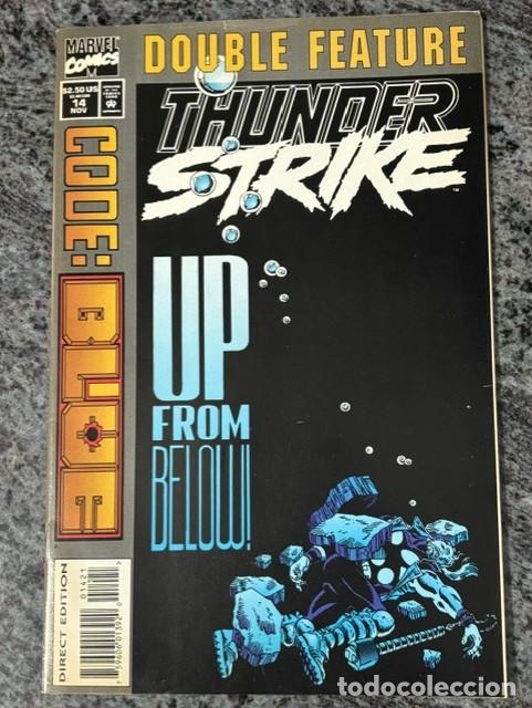 C&oacute;mics: THUNDERSTRIKE N&ordm; 14 (NOVIEMBRE 1994). DOUBLE FEATURE. FLIP BOOK CODE : BLUE ORIGINAL MARVEL. NUEVO