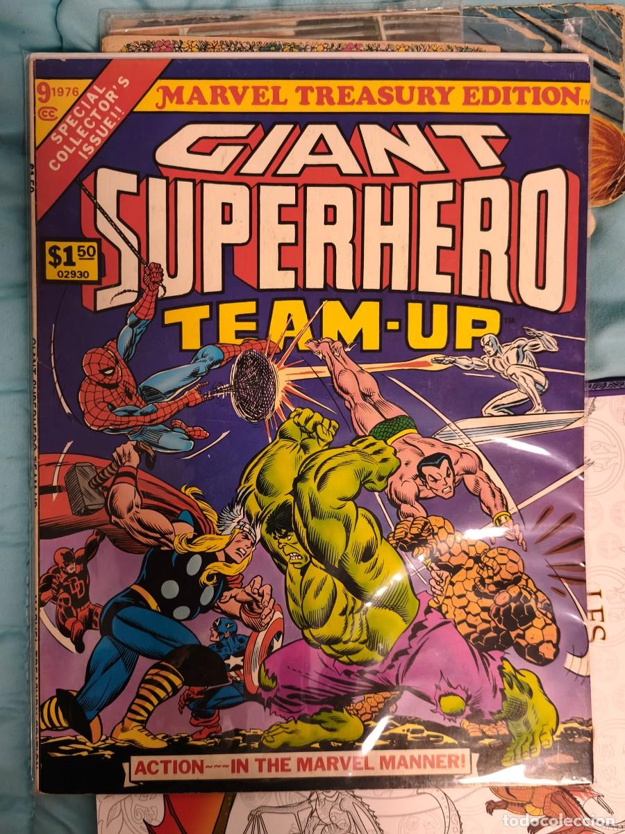 C&oacute;mics: Giant Superhero team-up estado muy bueno