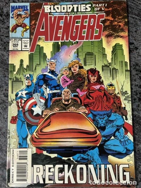 C&oacute;mics: THE MIGHTY AVENGERS N&ordm; 368 (NOVIEMBRE 1993). ORIGINAL MARVEL. ESTADO NORMAL