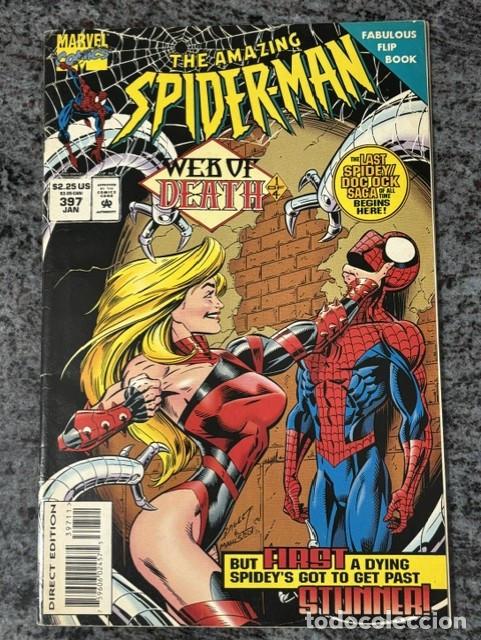 C&oacute;mics: THE AMAZING SPIDERMAN N&ordm; 397 (ENERO 1995). ORIGINAL MARVEL. FORMATO FLIP BOOK CON INSERTO