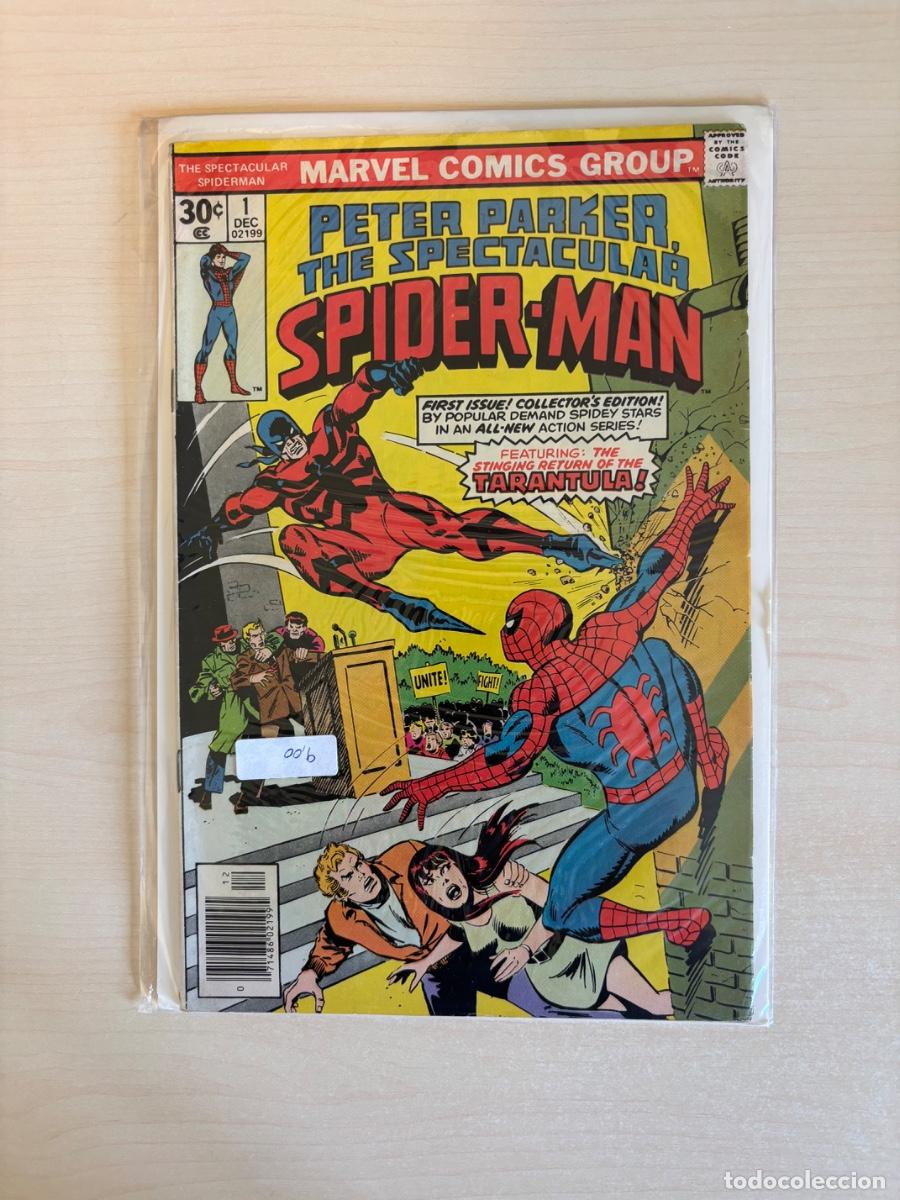 C&oacute;mics: Peter Parker, The Spectacular Spider-Man #1 (Marvel Comics USA, diciembre 1976)
