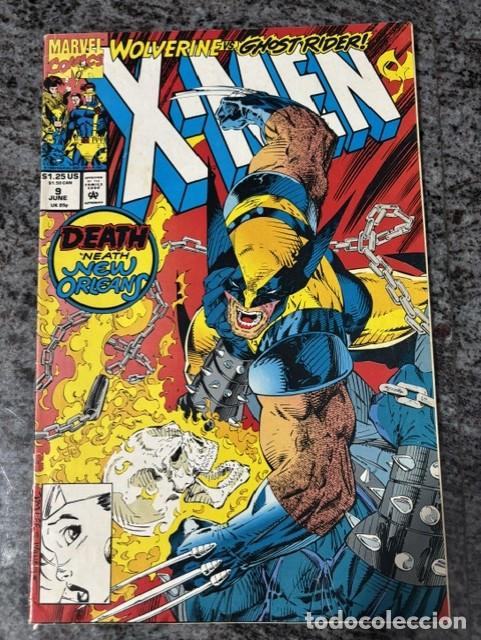 C&oacute;mics: X-MEN N&ordm; 9 (JUNIO 1992). ORIGINAL MARVEL. BUEN ESTADO . JIM LEE