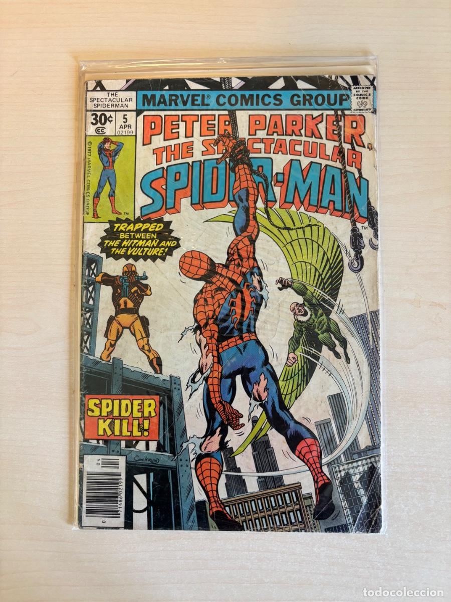 C&oacute;mics: Peter Parker, The Spectacular Spider-Man #5 (Marvel Comics USA, abril 1977)