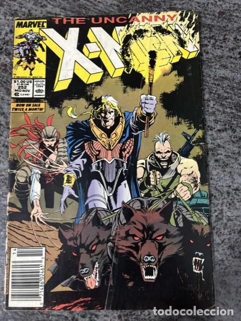 C&oacute;mics: UNCANNY X-MEN N&ordm; 252 (NOVIEMBRE 1989). ORIGINAL MARVEL. ESTADO NORMAL