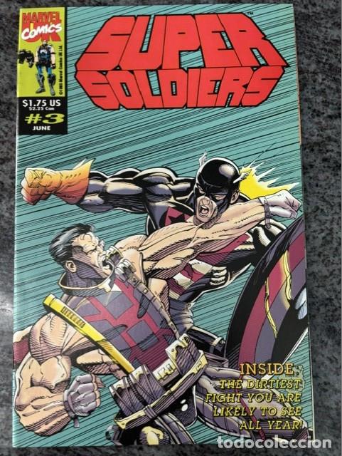 C&oacute;mics: SUPER SOLDIERS N&ordm; 4 (JULIO 1993). ORIGINAL MARVEL UK. NUEVO