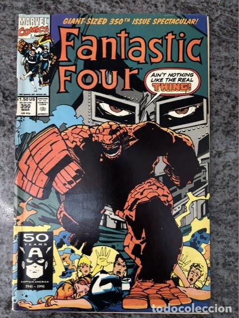 C&oacute;mics: FANTASTIC FOUR N&ordm; 350 (MARZO 1991). ORIGINAL MARVEL. REGULAR ESTADO