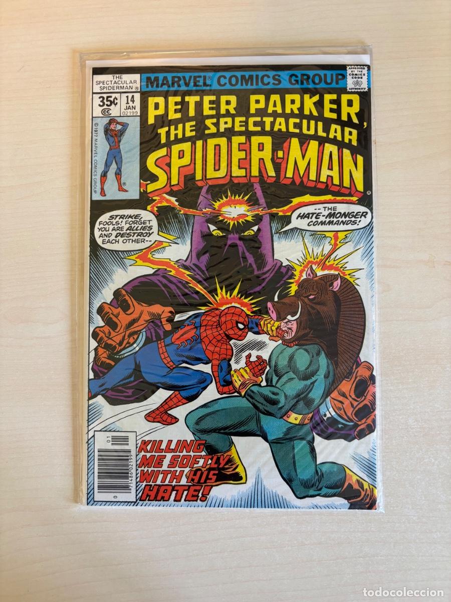 C&oacute;mics: Peter Parker, The Spectacular Spider-Man #14 (Marvel Comics USA, enero 1978)