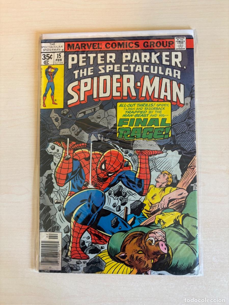 C&oacute;mics: Peter Parker, The Spectacular Spider-Man #15 (Marvel Comics USA, febrero 1978)
