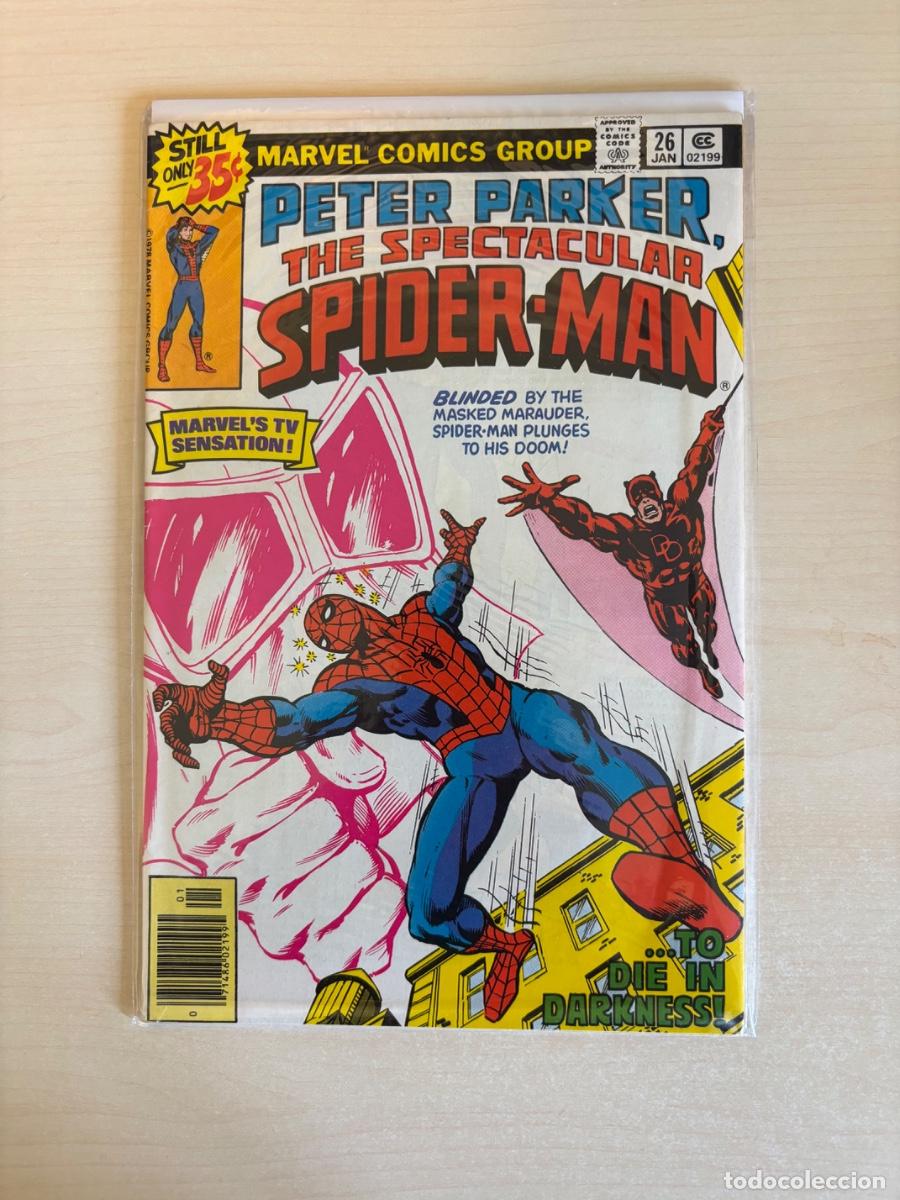 C&oacute;mics: Peter Parker, The Spectacular Spider-Man #26 (Marvel Comics USA, enero 1979)