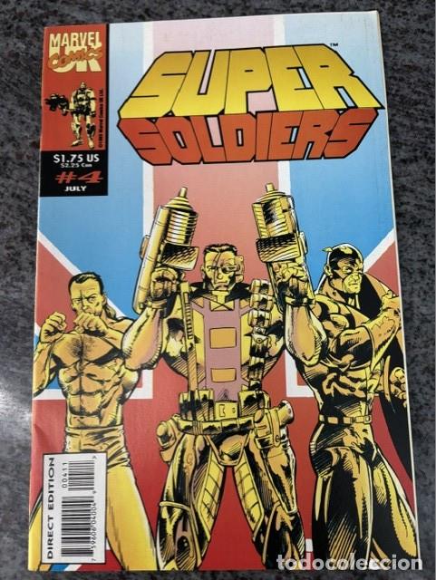 Comics: SUPER SOLDIERS N&ordm; 4 (JULIO 1993). ORIGINAL MARVEL UK. NUEVO