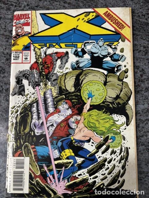 C&oacute;mics: X-FORCE N&ordm; 102 (MAYO 1994). ORIGINAL MARVEL. INSERTO TRADING CARDS MARVEL MASTERPRINTS 1994