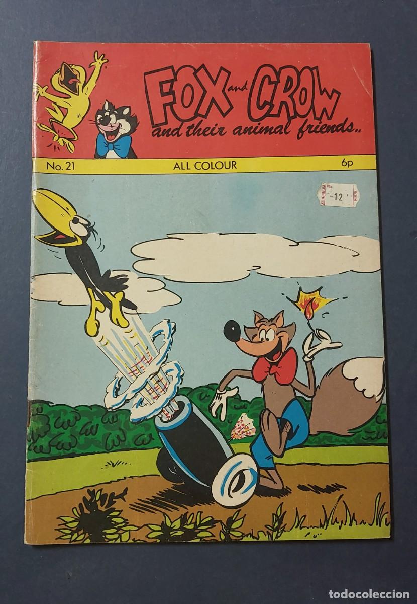 C&oacute;mics: Fox and Crow N&ordm; 21 A&ntilde;o 1972 Original U.S.A. Ref C-25