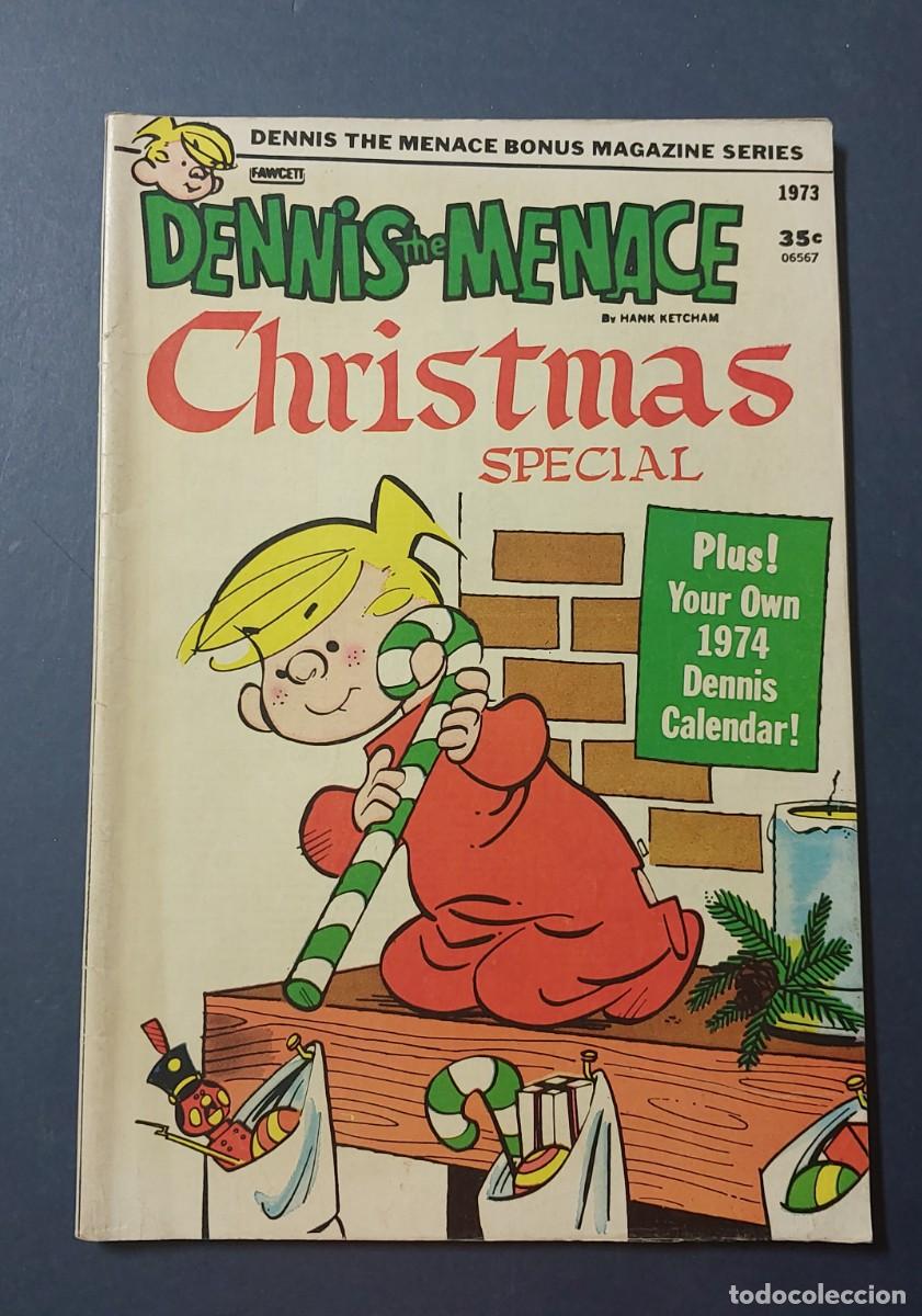 C&oacute;mics: Dennis The Menace Special Christmas A&ntilde;o 1973 Original U.S.A. Ref C-25