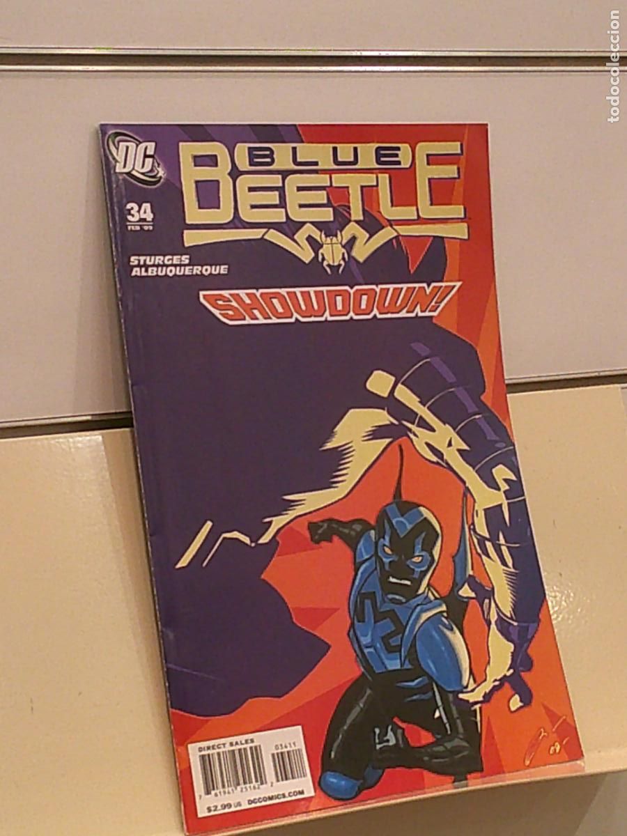 C&oacute;mics: BLUE BEETLE 34 FEB 09 - DC EN INGLES
