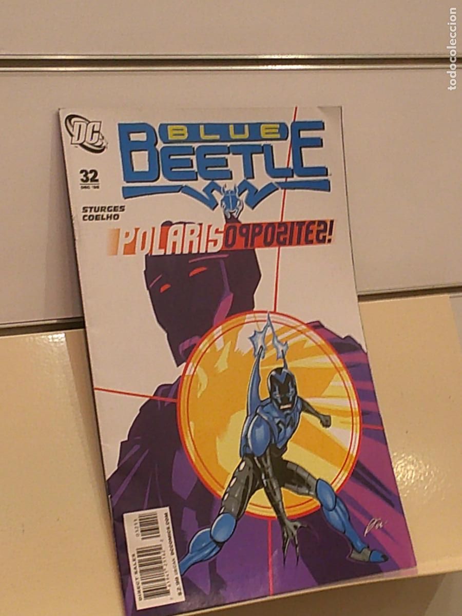 C&oacute;mics: BLUE BEETLE 32 DEC 08 - DC EN INGLES