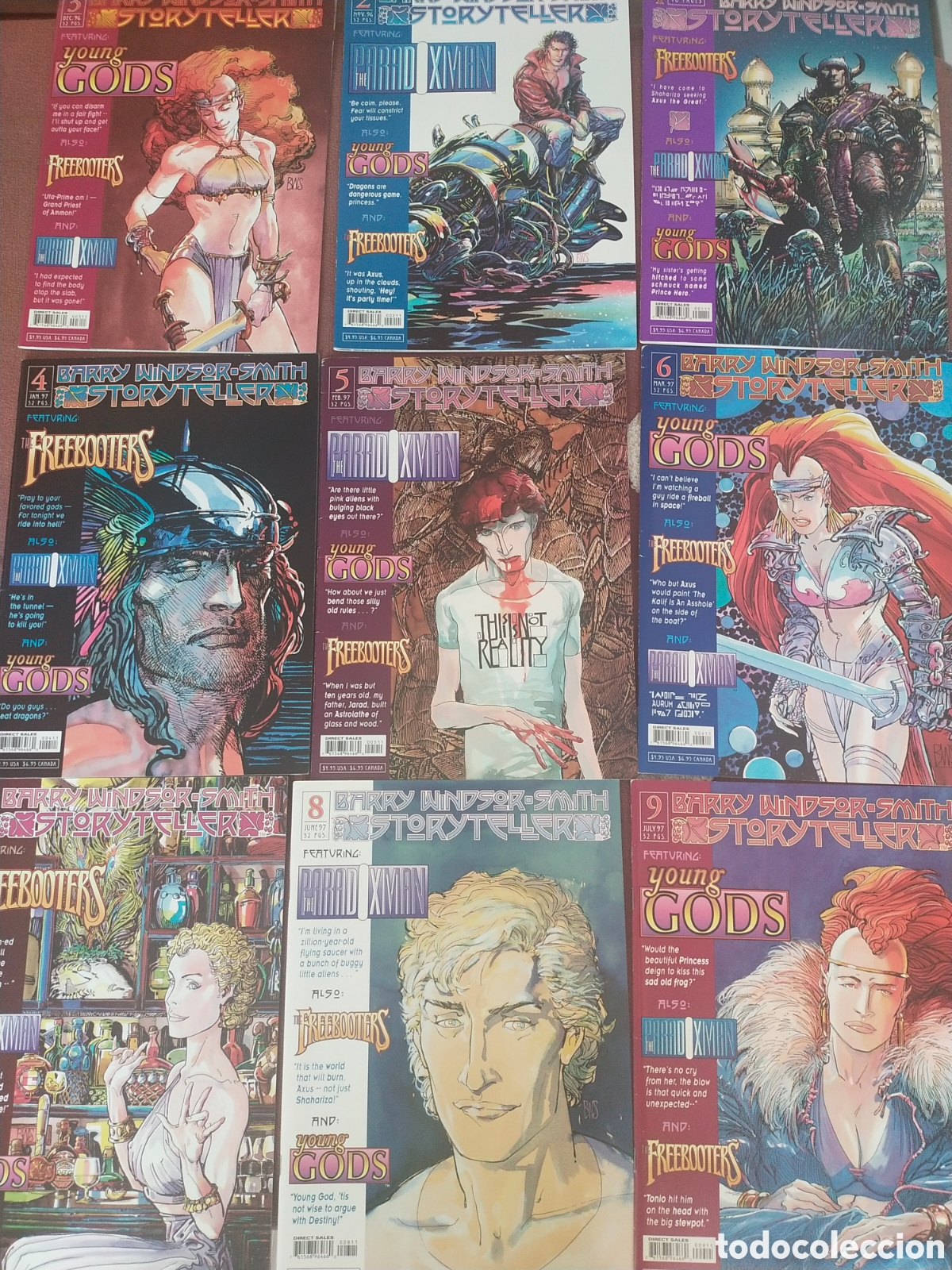 C&oacute;mics: Barry Windsor-Smith: Storyteller #1-9