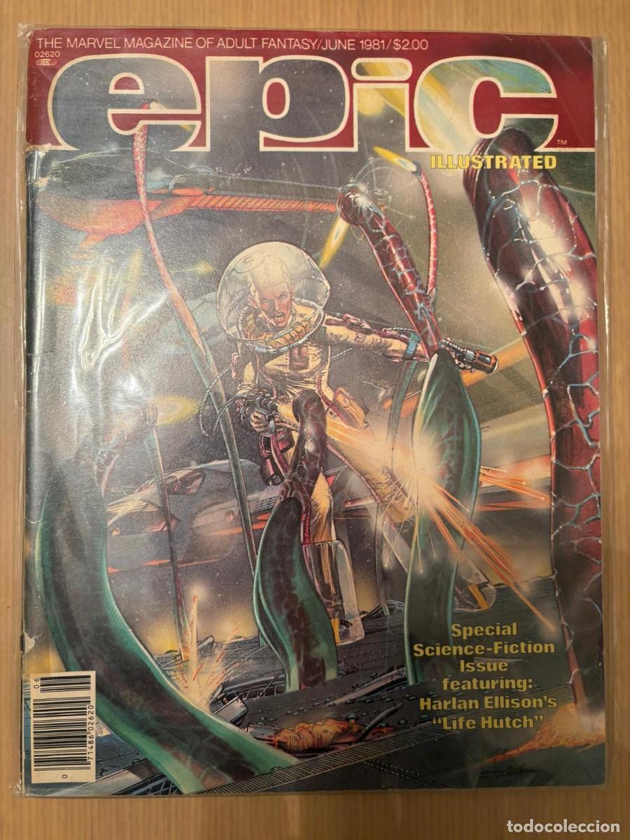 C&oacute;mics: Epic illustrated#6 Neal Adams cover estado normal