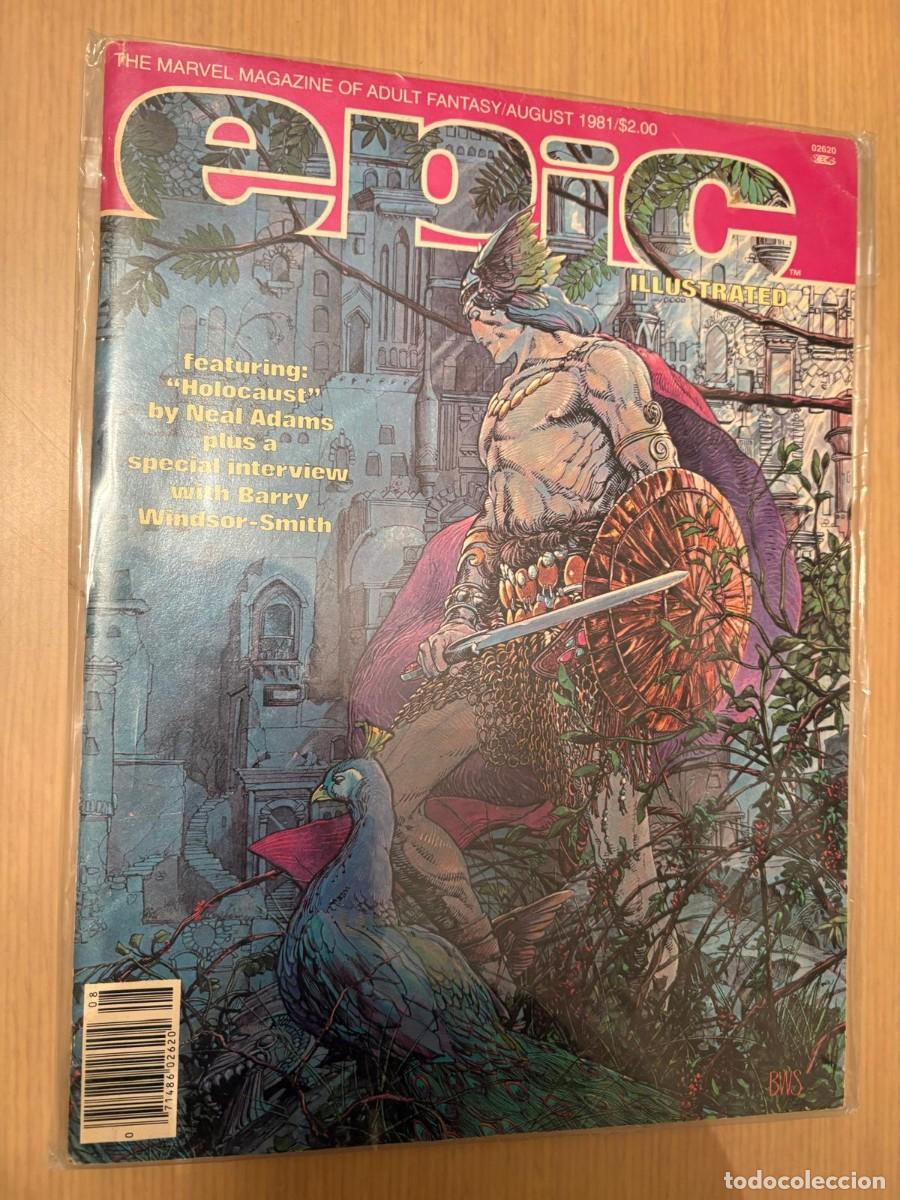 C&oacute;mics: Epic illustrated#7 Barry windsor smith cover estado normal