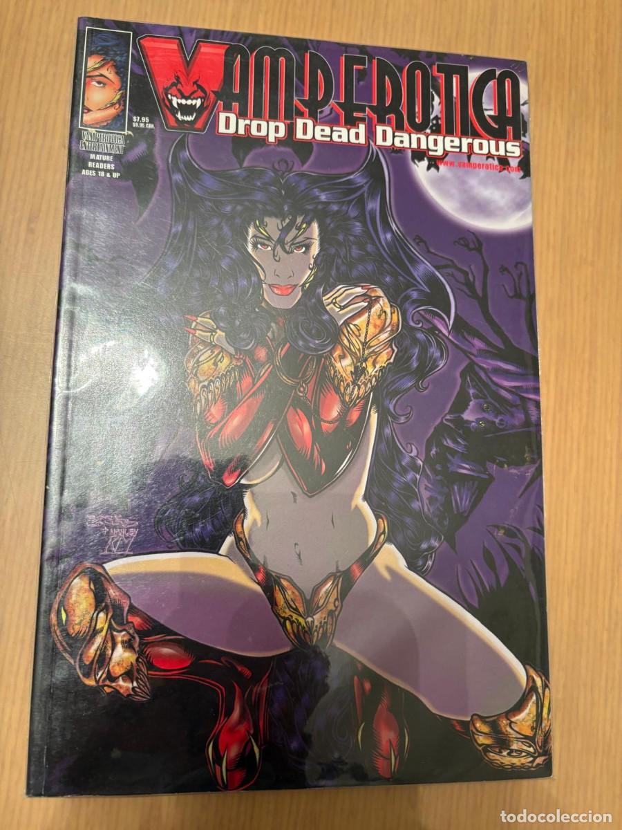 C&oacute;mics: Vamperotica drop dead dangerous novel graphic estado muy bueno