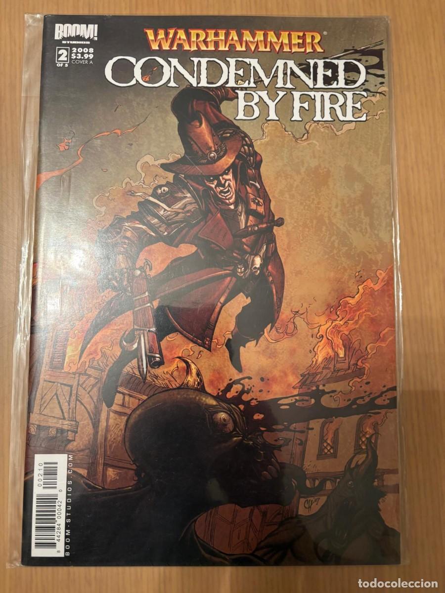 C&oacute;mics: Warhammer condemned by fire#2 estado muy bueno
