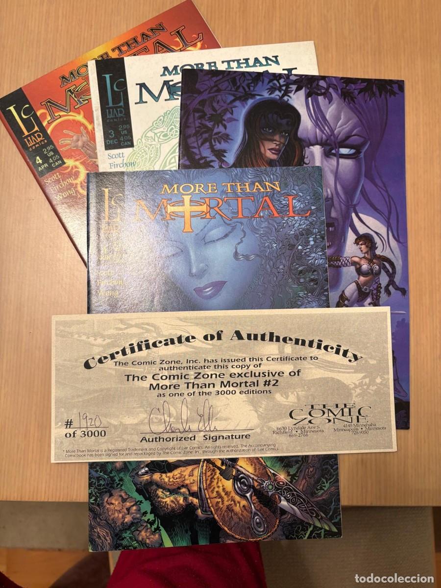 C&oacute;mics: More than mortal complete 4 of 4 incluye certificado de autenticidad firmado y limitado a 3000 und