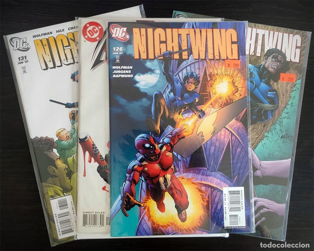 C&oacute;mics: Nightwing Vol. 2 #31, #126, #127 y #131