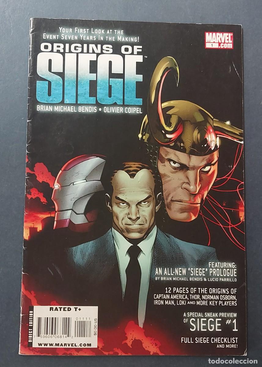 C&oacute;mics: Origins of Siege N&ordm; 1 2010 Ref T.D.