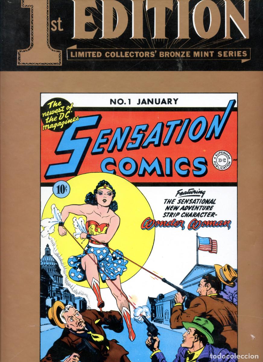 C&oacute;mics: FAMOUS 1st EDITION BRONZE MINT SERIES - SENSATION COMICS (WONDER WOMAN) - 1974