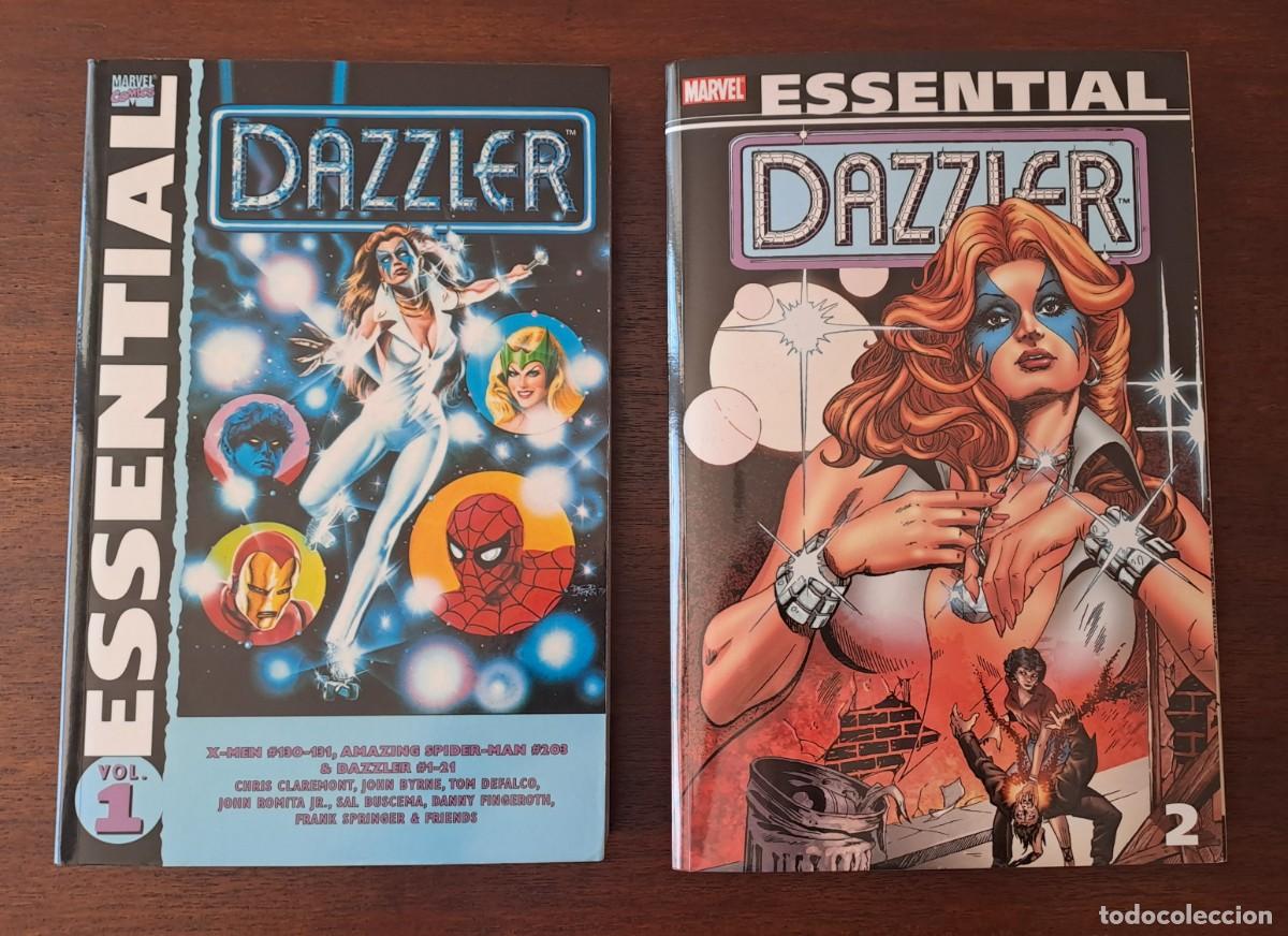 C&oacute;mics: Dazzler Marvel Essential #1 y #2.