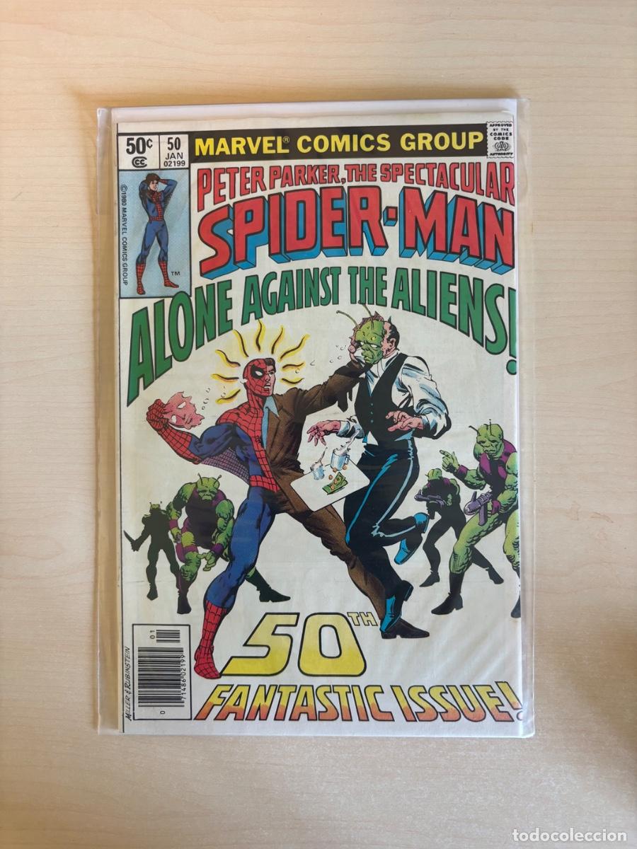C&oacute;mics: Peter Parker, The Spectacular Spider-Man #50 (Marvel Comics USA, enero 1981)