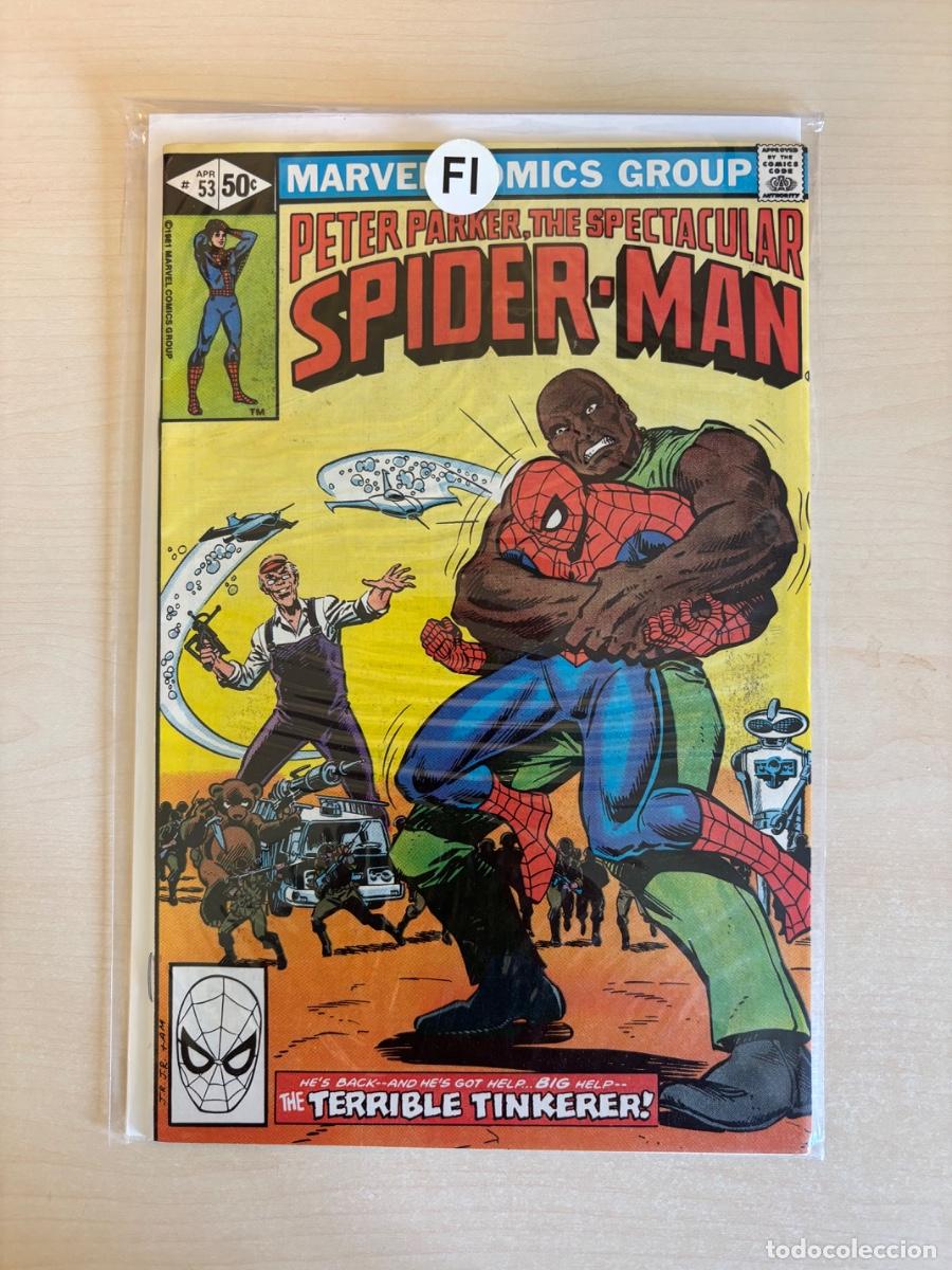 C&oacute;mics: Peter Parker, The Spectacular Spider-Man #53 (Marvel Comics USA, abril 1981)