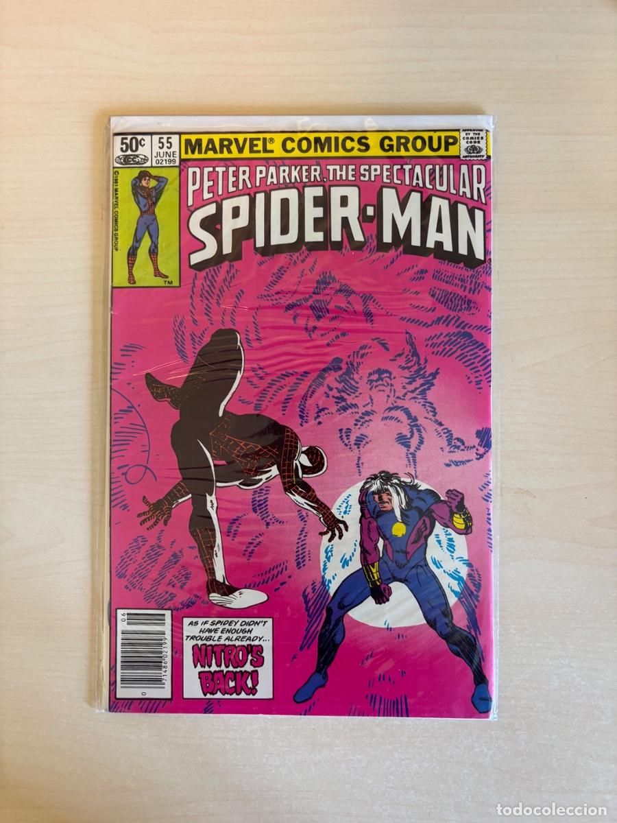 C&oacute;mics: Peter Parker, The Spectacular Spider-Man #55 (Marvel Comics USA, junio 1981)