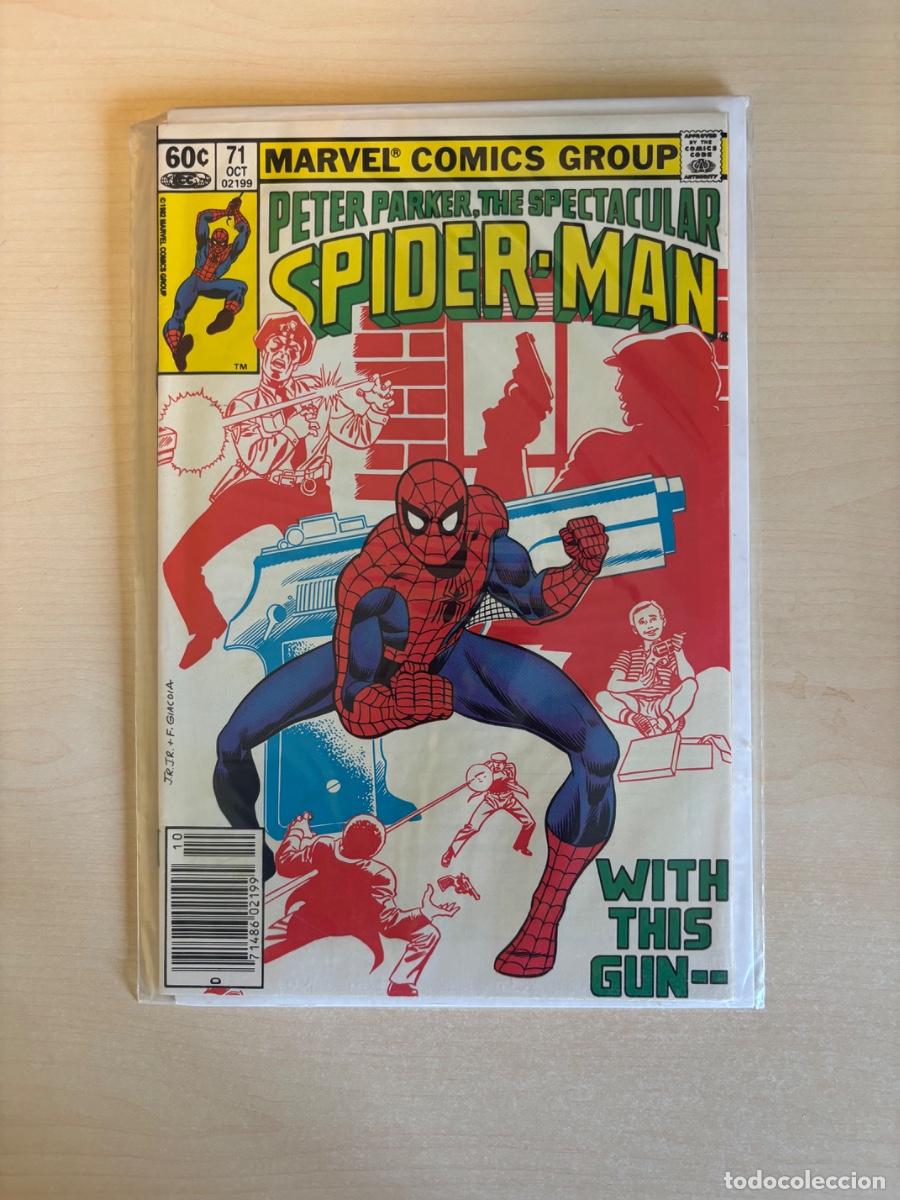 Comics: Peter Parker, The Spectacular Spider-Man #71 (Marvel Comics USA, octubre 1982)