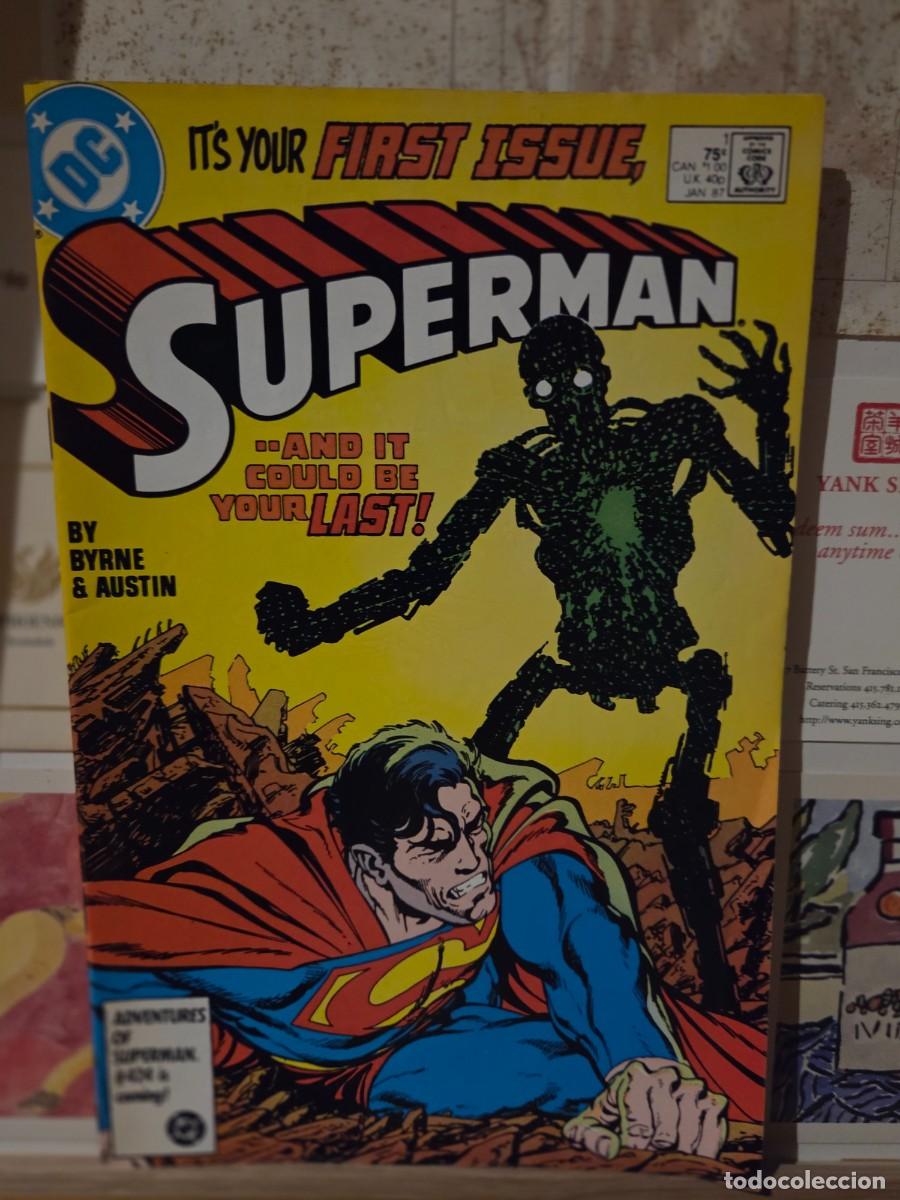 Comics: SUPERMAN USA 2&ordf; 1987 JOHN BYRNE 26 N&ordm; INCLUIDOS LOS 6 PRIMEROS