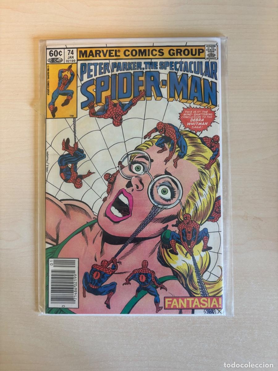Comics: Peter Parker, The Spectacular Spider-Man #74 (Marvel Comics USA, enero 1983)