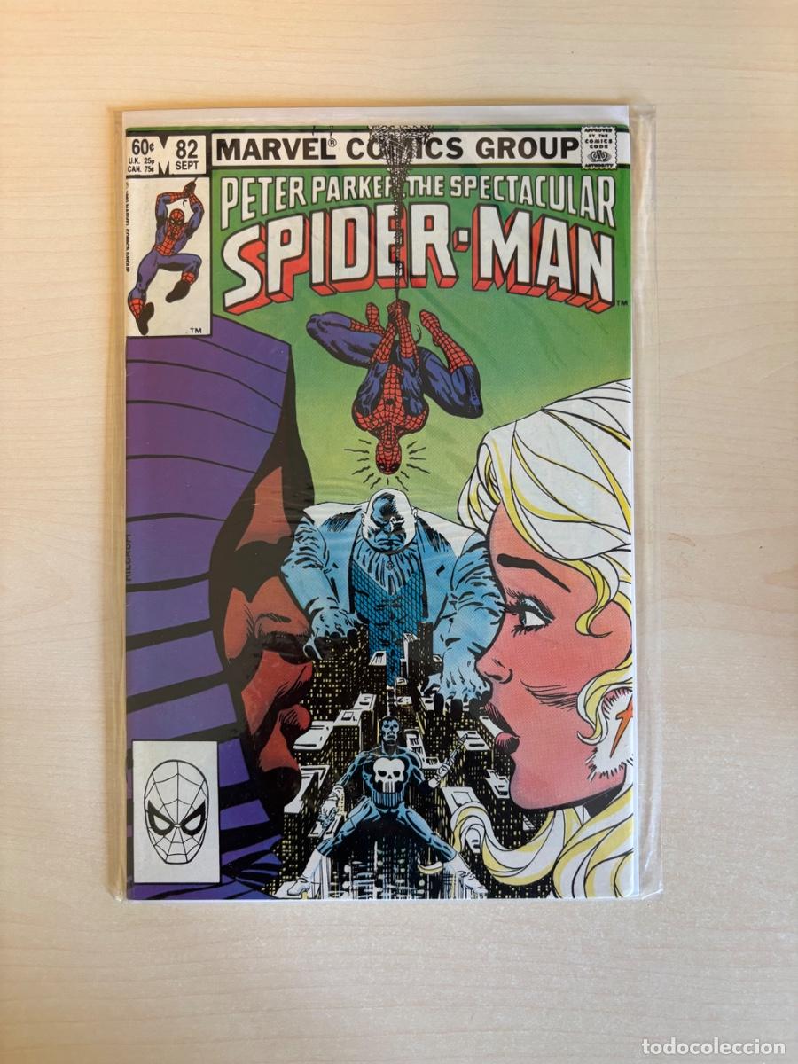 Comics : Peter Parker, The Spectacular Spider-Man #82 (Marvel Comics USA, septiembre 1983)