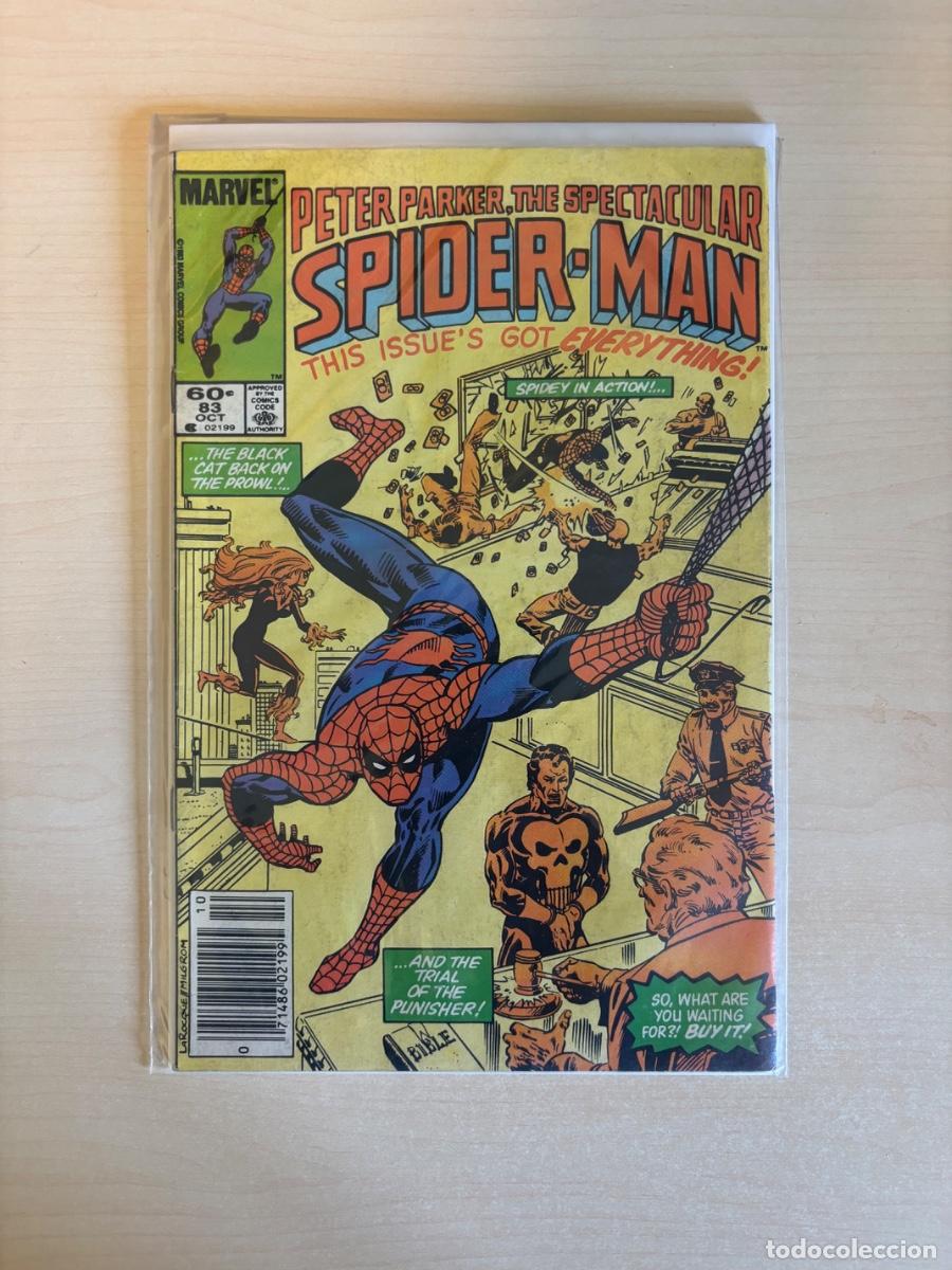 Comics: Peter Parker, The Spectacular Spider-Man #83 (Marvel Comics USA, octubre 1983)