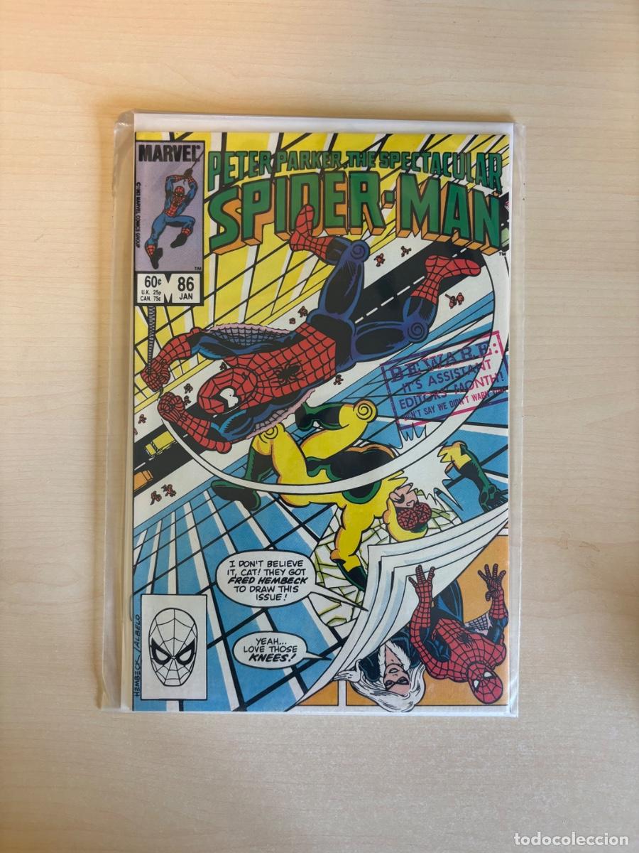Comics : Peter Parker, The Spectacular Spider-Man #86 (Marvel Comics USA, enero 1984)